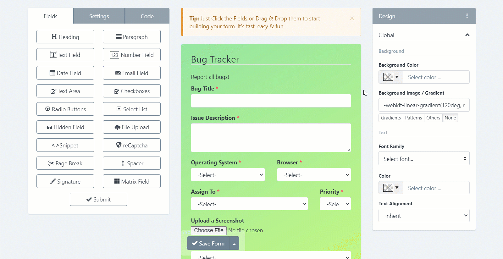 Easy checklists - Theme Designer - Copy, Paste & Reset Design