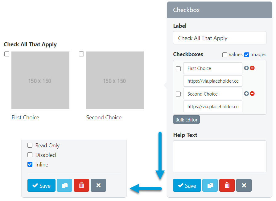  Checklists - Checklist Builder - Checkbox Component