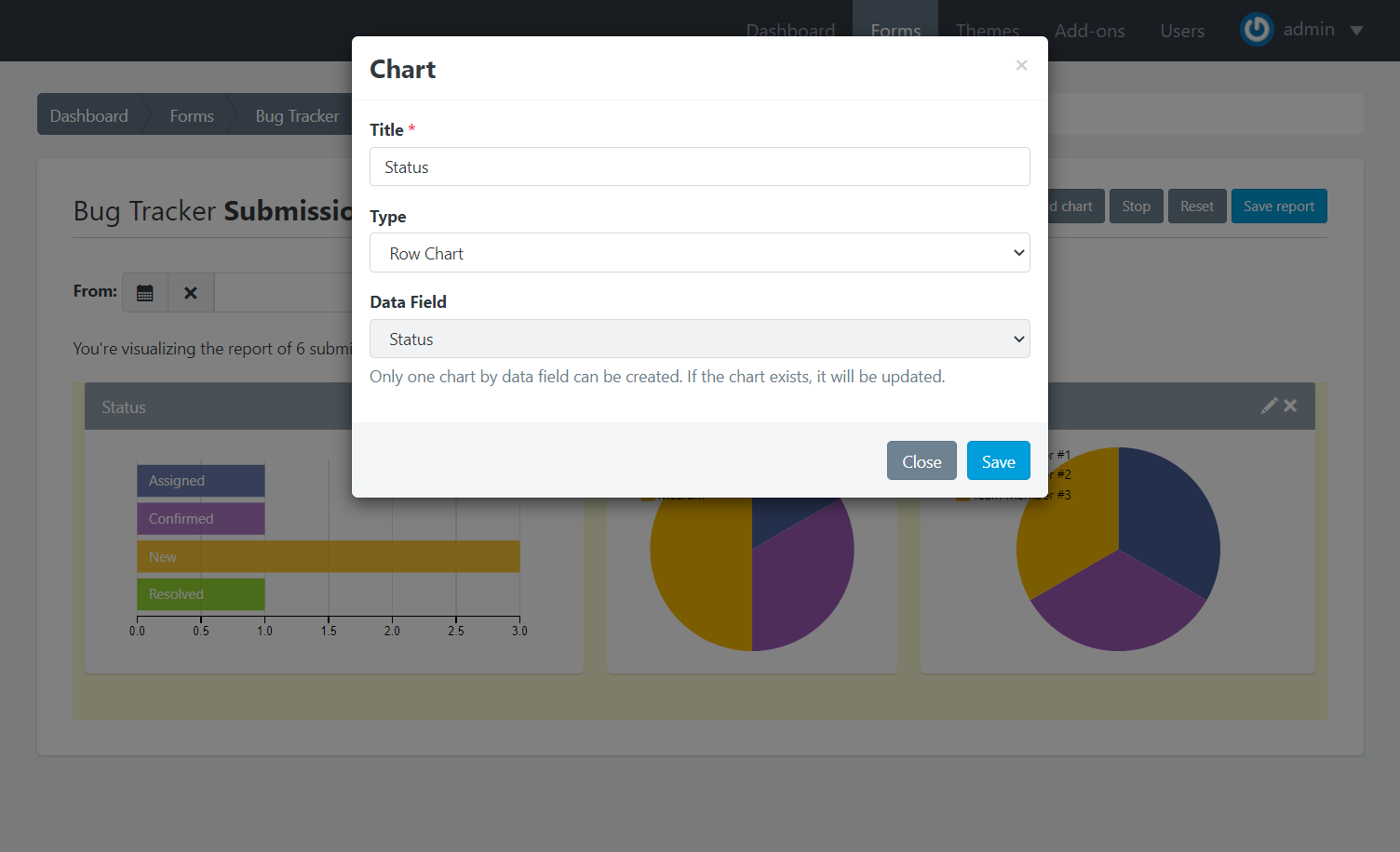 Report Builder - Edit Chart