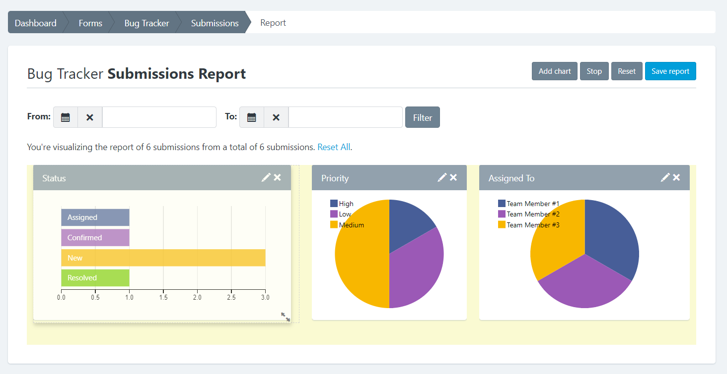 Report Builder - Resize a Chart